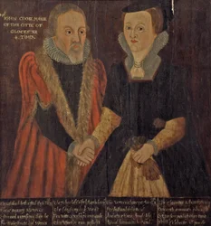 John e Joan Cooke, c.1605